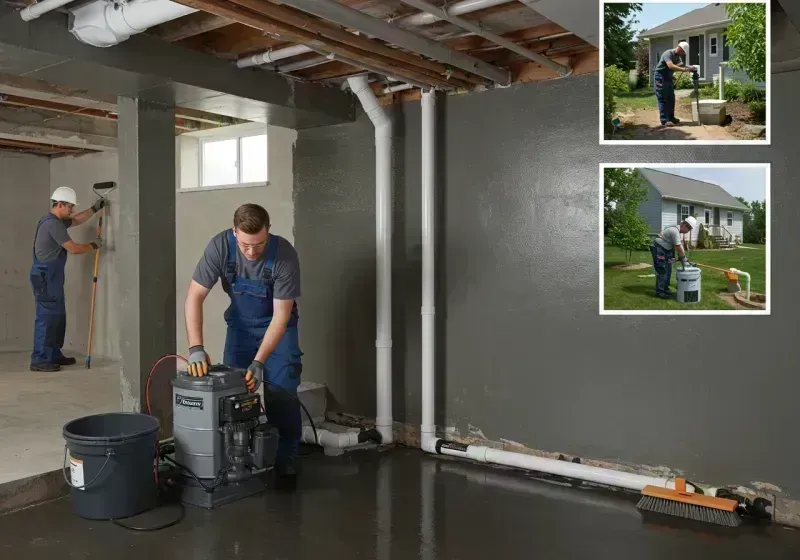 Basement Waterproofing and Flood Prevention process in Trigg County, KY